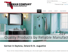 Tablet Screenshot of gormandaytona.com